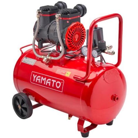 COMPRESSORE OILLESS 50LT 2HP SILENZIATO YAMATO