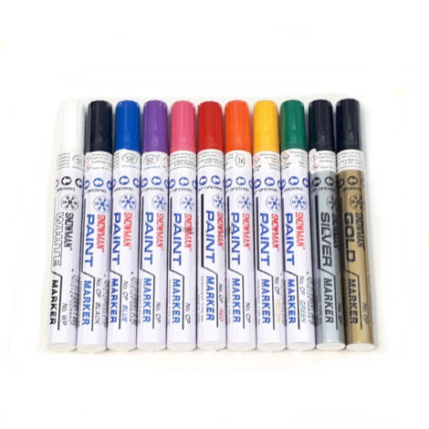 PENNARELLI PAINT MARKER SNOWMAN ORO