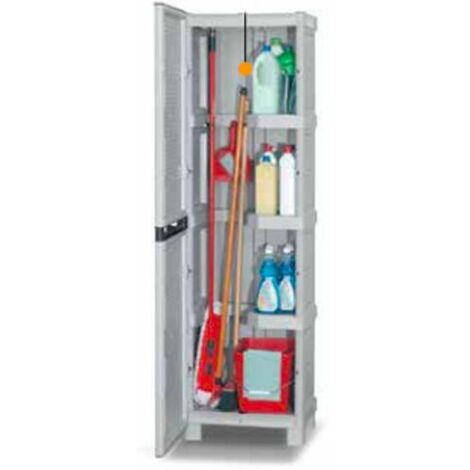 ARMADIO RESINA 1ANTA PORTASCOPE L50 P39 H172CM