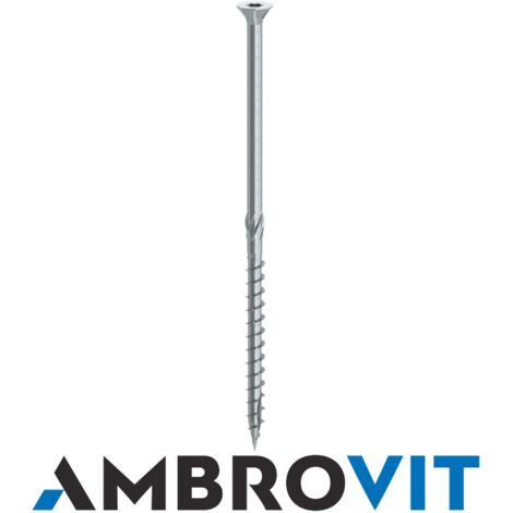 VITI FRESATE X LEGNO TSP-TORX MM. 8X120 AMBROVIT PZ 100,0