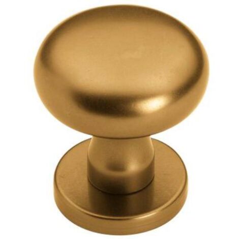 POMOLO PER PORTA MM 50 C/ROSETTA ALLUMINIO BRONZO