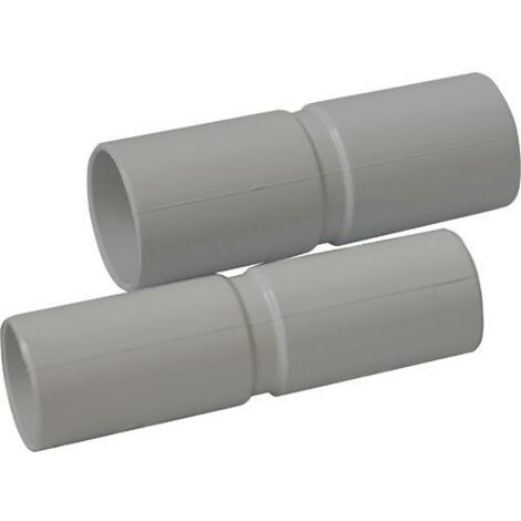 MANICOTTO TUBO-TUBO PVC GRIGIO Ø32MM IP40