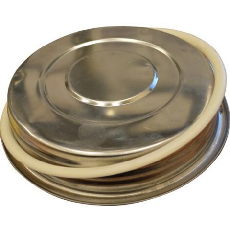 GUARNIZIONE FUSTINO OLIO 30-50 LT """GRAFFATO""" ACCIAIOINOX18/10