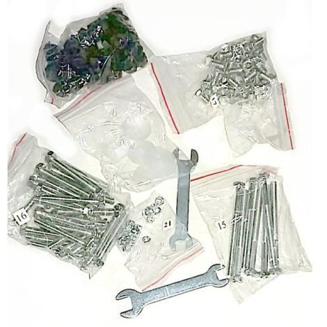 RICAMBIO PAPILLON - GAZEBO (95376) KIT FERRAMENTA P.14-15-16-17-18-19-20