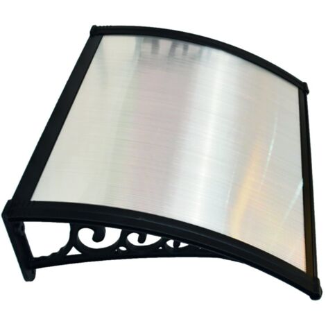 VERDELOOK Naxos, Pensilina per Copertura in policarbonato Alveolato, 1500x100 cm, Trasparente