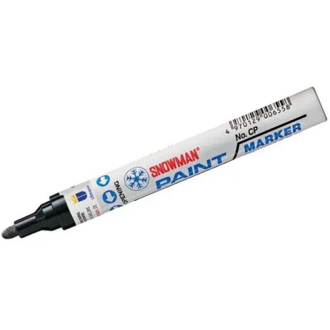 MARCATORE PROFESSIONALE SNOWMAN PAINT MARKER A SMALTO  Colore BLU