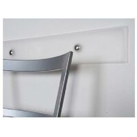 Battisedia Batti Sedia Trasparente Plastica Plexyglass Plexy Ufficio 80x12h