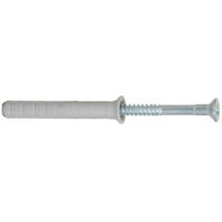 TASSELLO NYLON FISCHER PROLUNGATO C/VITE A CHIODO Ø 6X80MM N 6S