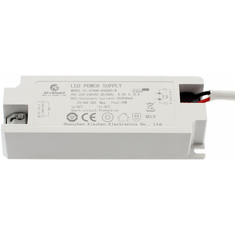 Pilote de LED DC25-40V/35W/850mA