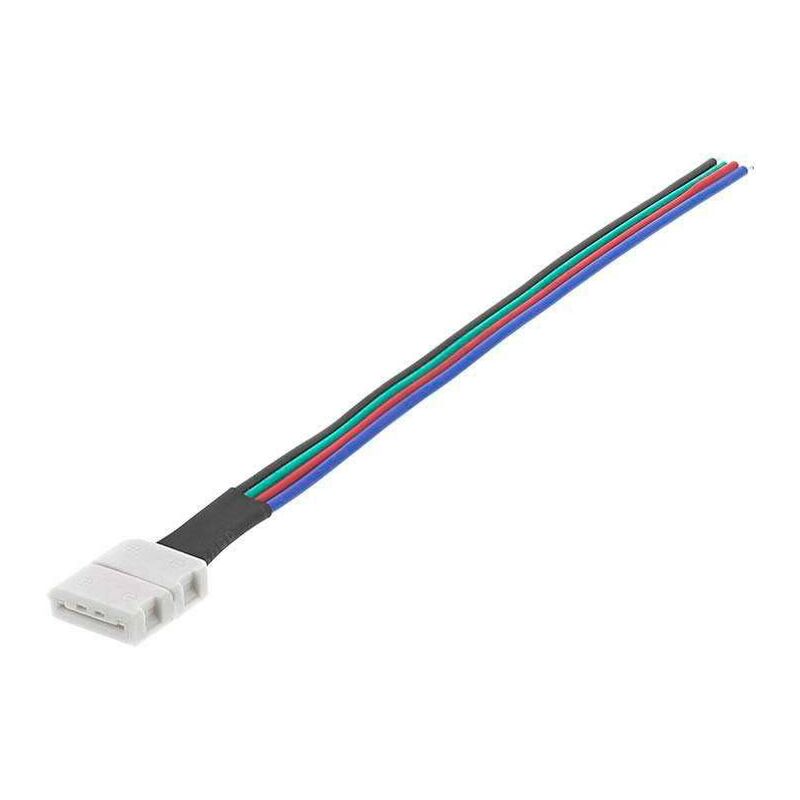Connecteur Intermédiaire avec Câble pour Ruban LED IP68 12mm 2Pin