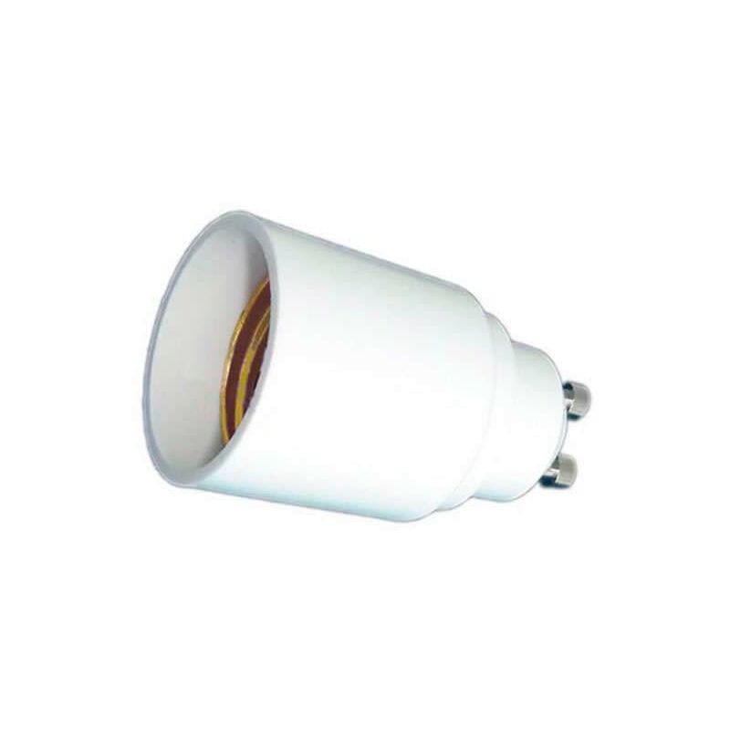 Lot 3 Adaptateurs Douille E27 Vers GU10 – Convertisseur Céramique Résistant Chaleur Pour Ampoules LED
