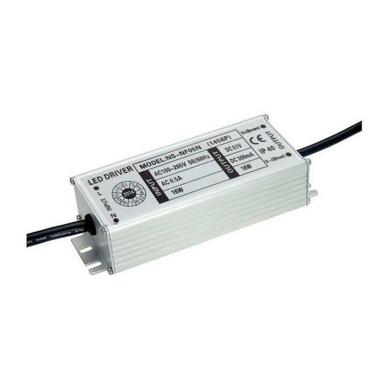 Pilote de LED DC51V/16W/300mA