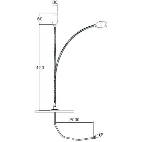 MORPHEO Luminaire à LED, 3W , Blanc neutre