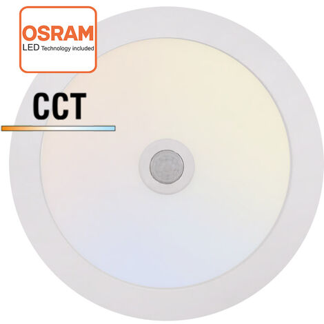 Downlight Led, 24W-22W-20W-18W, détecteur de mouvement, 4CCT,