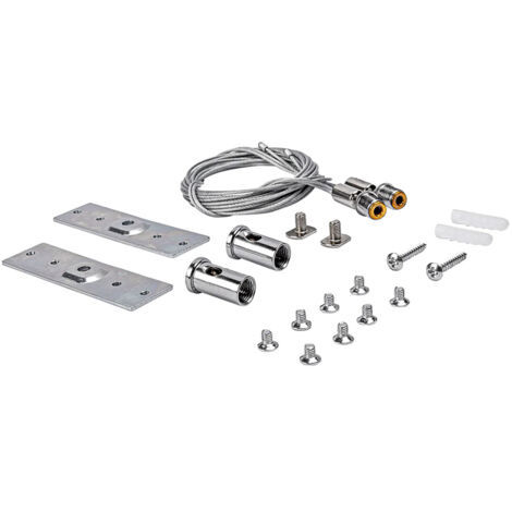 Jusch – Serre-câbles en acier inoxydable 304 – Lot de 12 – Pour câbles de 3mm – Résistant à la rouille et à la corrosion – Applications extérieures