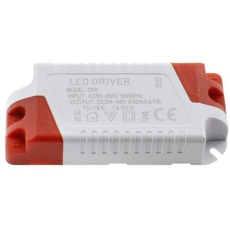Pilote de LED DC54-96V/25W/300mA