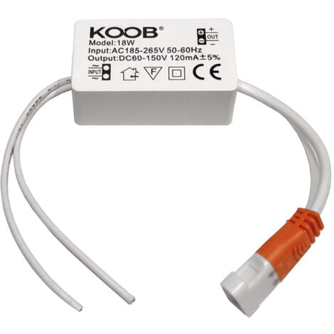 Pilote de LED DC60-150V/18W/120mA