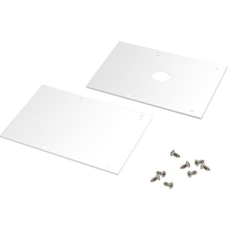 KIT - SERK profilé aluminium pour bandes LED, 1 mètre, blanc