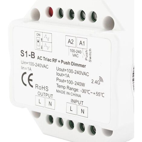 Variateur DMX512 6 Canaux - Contrôleur AC Triac 110-220V Pour éclairage Incandescent