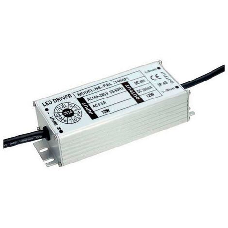 Pilote de LED DC38V/12W/300mA