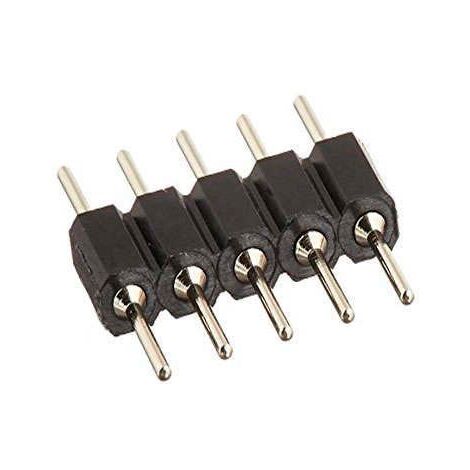 Connecteur Angle 90°-360° Pour Bandes LED - 2 Broches 7mm - Adaptateur Extension Folgemir