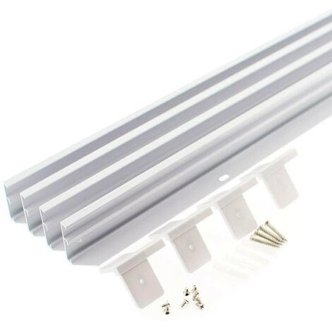 Kit d'encadrement blanc pour l'installation d'un panneau Led