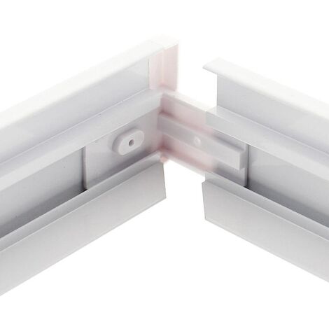 Kit d'encadrement blanc pour l'installation d'un panneau Led
