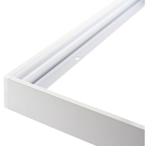 Kit d'encadrement blanc pour l'installation d'un panneau Led