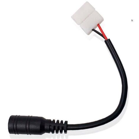 Connecteur slim ruban LED Mono 8 mm pour cable à sertir - ®