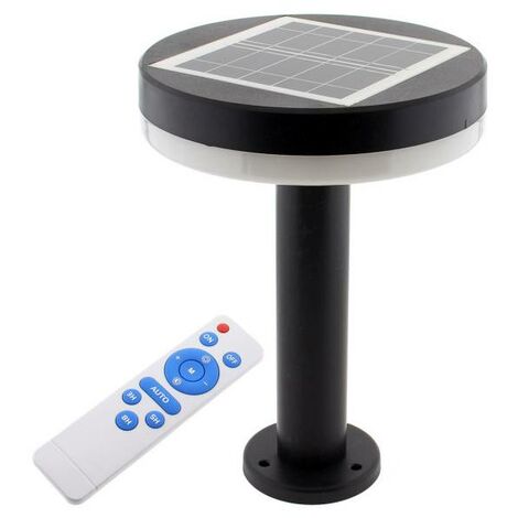 Lampadaire solaire à LED VILLA 200mm, CCT, 3000-4000-6000K