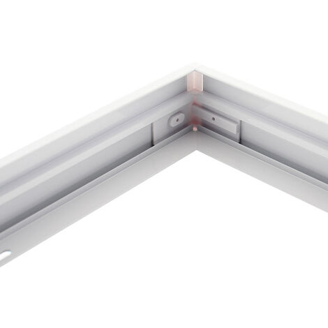 Kit d'encadrement blanc pour l'installation d'un panneau Led
