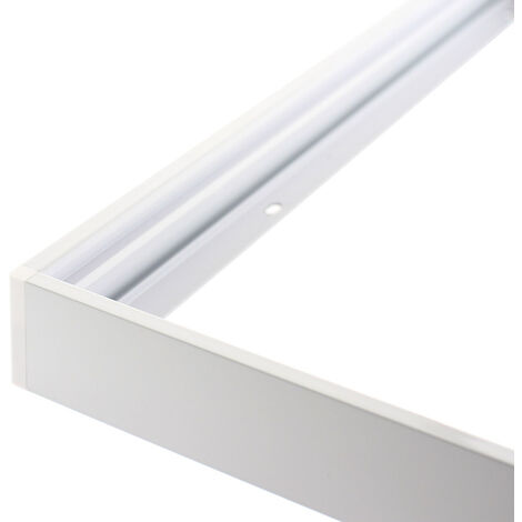 Kit d'encadrement blanc pour l'installation d'un panneau Led