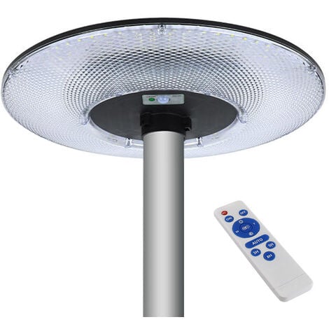 URBAN UFO lampadaire solaire à LED 600W, blanc froid