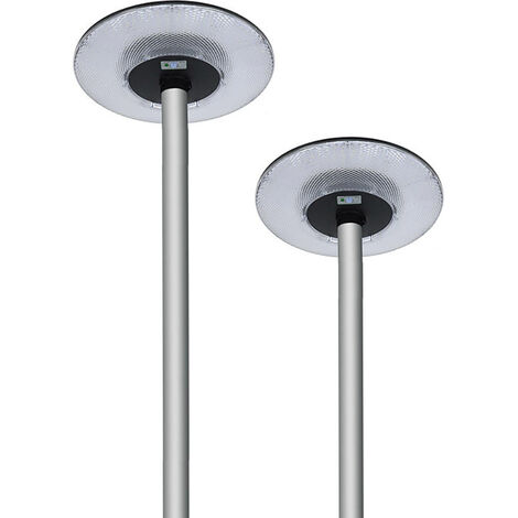 URBAN UFO lampadaire solaire à LED 600W, blanc froid