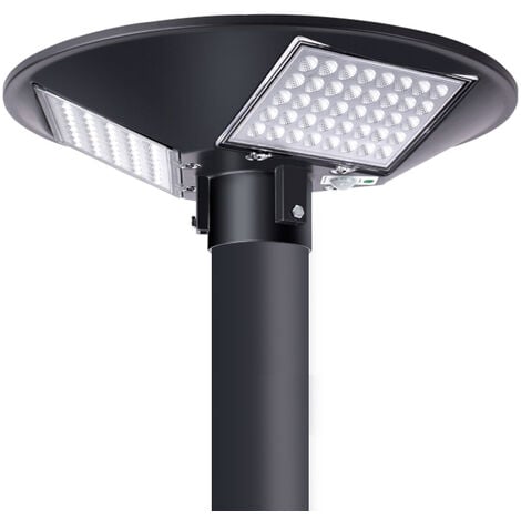 URBAN UFO lampadaire solaire à LED 120W, blanc chaud
