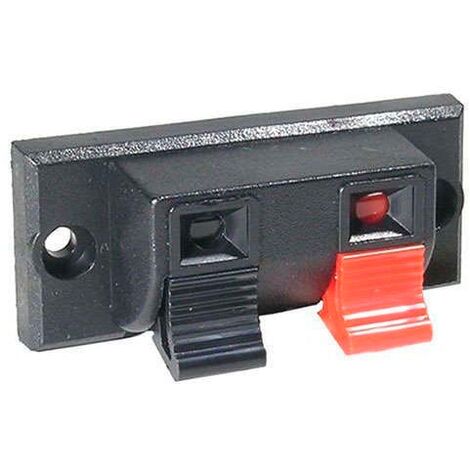 Boîte De Connexion Haut-parleur 2 Voies Carrée - Lot De 2 Pièces - Pour Subwoofer/stéréo - Neuf