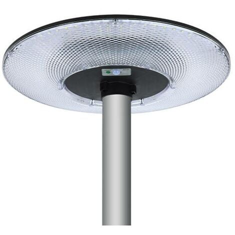 Urban Ufo Lampadaire Solaire Led W Blanc Chaud