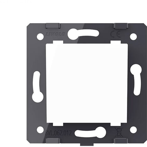 Bouton poussoir, blanc