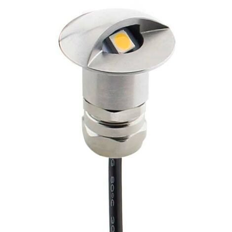 POD Projecteur LED 1W, IP67 Acier inoxydable, blanc neutre (1/5)