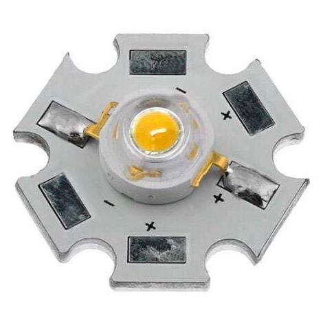 Bridgelux Puce LED Haute Puissance 1x1W, Blanc Chaud