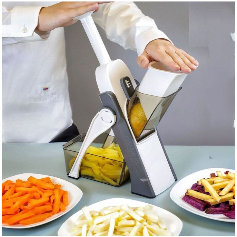 Mandoline Cuisine et Trancheuse Multifonctions EASY SLICER™ – Smarty Chef