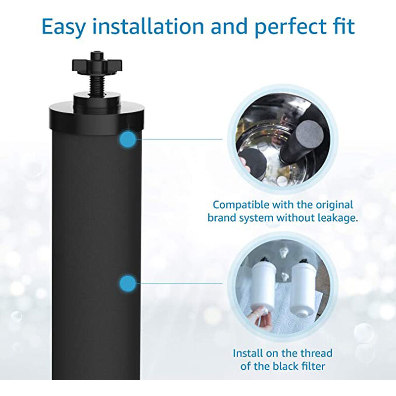 Lot de 4 filtres pour système de filtration d'eau par gravité Lot de 4 filtres pour système de filtration d'eau par gravité