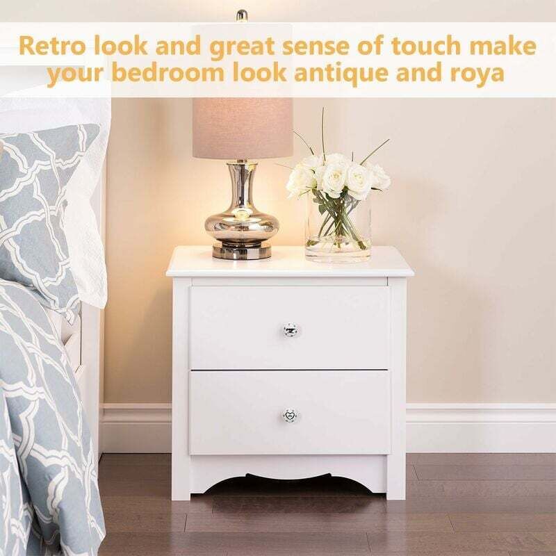 Suiwotin Lot De 16 Boutons De Placard En Céramique Beige, Vintage