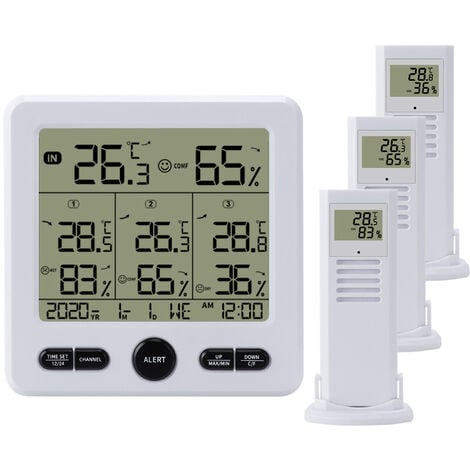 Thermo hygromètre domestique LX8116, de température et d'humidité