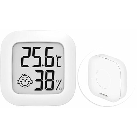 Thermomètre D'Intérieur Et D'Extérieur Sans Fil Décoratif En Métal