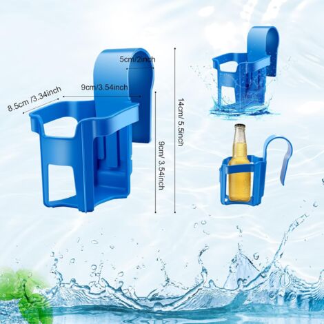 PATIKIL Porte-Gobelets De 30 Oz Avec Bandoulière, Lot De 3, En Néoprène Réutilisable, Isolant, Pour Tasses À Café, Bouteilles D'Eau, Protège-Capuchon, Noir Rouge