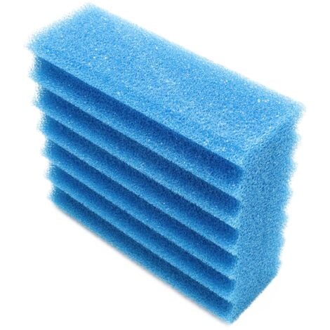 Lot de 12 pièces de rechange pour filtre biologique CBF350 Ensemble complet d'éponge filtrante en coton d'origine
