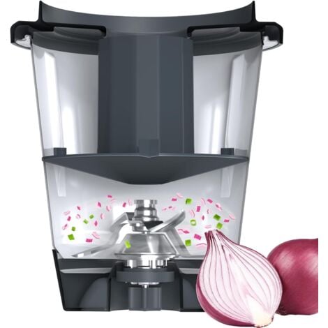 Réducteur de Bol pour Thermomix, Séparateur de Bol Mixeur Compatible avec Thermomix TM5, TM6, Réduire, Hacher, et Prévenir Les Éclaboussures pour Les Outils Accessoires de Cuisine