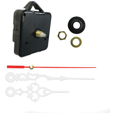 Mouvement À Quartz,Mouvement Super Silencieux Pour Horloge Murale Longue - Silencieux Et Précis - Axe Long De 16,5cm,mecanisme Horloge Murale,Kit De Réparation Et De Remplacement Pour Horloges DIY