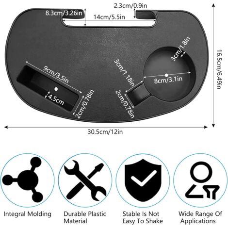 Flexzion Porte-gobelet Universel à Clipser Sur Le Côté Pour Chaise De